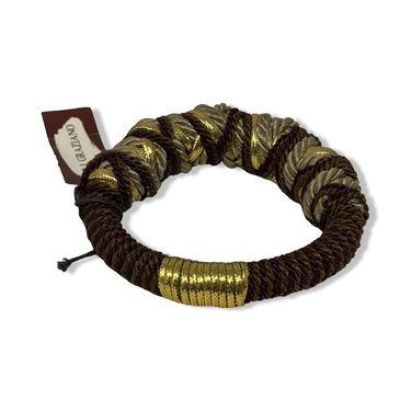 Vintage R.J. Graziano Wrapped Rope Bracelet