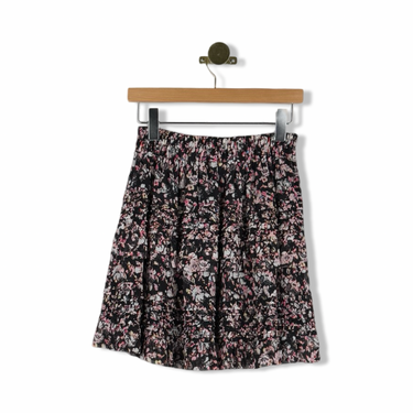 AllSaints Floral Mini Skirt