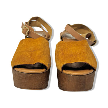 Seychells Suede Platform Sandals