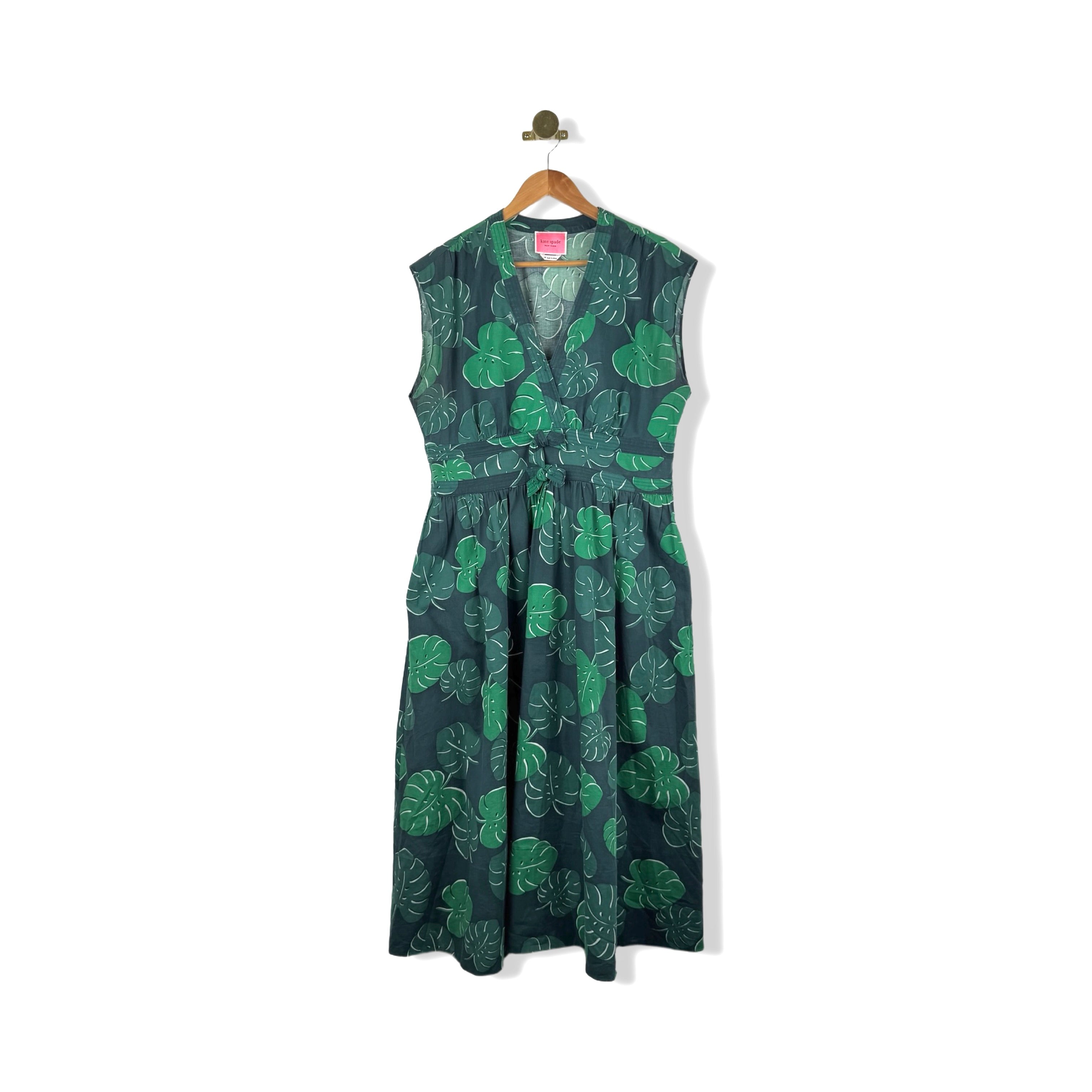 Kate Spade Monstera Print Dress RefindNYC by Housing Works Kate Spade Monstera Print Dress RefindNYC by Housing Works