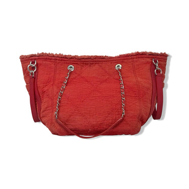 Chanel Canvas Fringe Double Face Deauville Shopping Tote