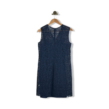 Shoshanna Spiral Leaf Lace Dress