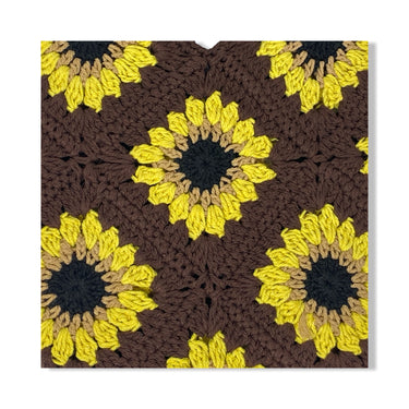Housing Works Sunflower Crochet Bag