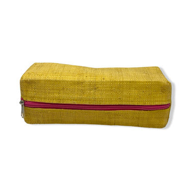 Mar Y Sol Woven Straw Pouch