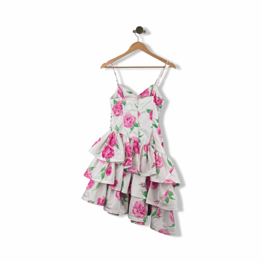 Vintage Zum Zum Floral Embellished Bow Dress