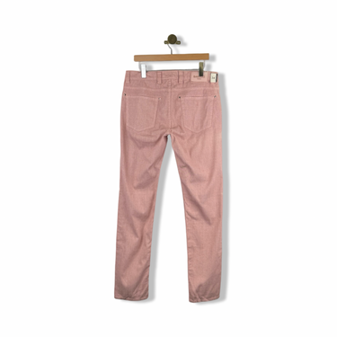 Barmas Micro Plaid Bull Denim Trousers
