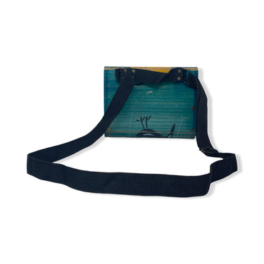Wooden Crossbody Bag