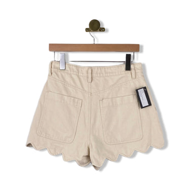 BLANKNYC Scallopped Short