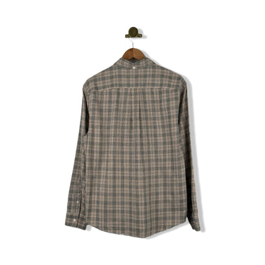 Billy Reid Small Plaid Button Up Shirt