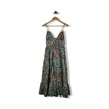 Ulla Johnson Floral Keyhole Dress