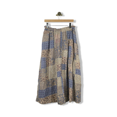 Polo by Ralph Lauren Patchwork Print Maxi Skirt