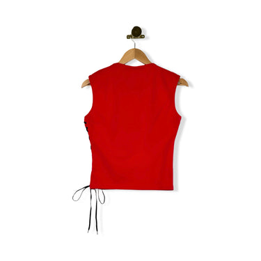 Ferre Lace Up Muscle Tee
