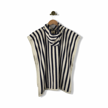 Reiss Youth Ray Sleeveless Striped Poncho
