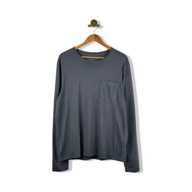 Billy Reid Long Sleeve Washed Tee