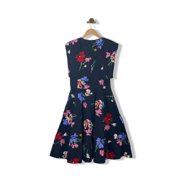 Vintage AJ Bari Floral Midi Dress