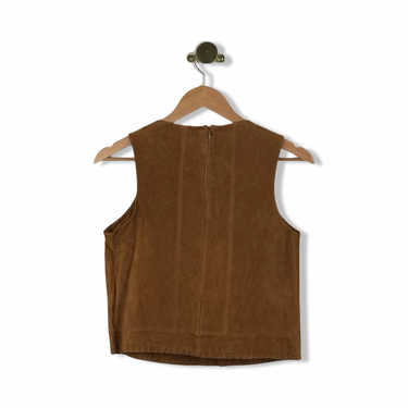 Vintage Leather Tank Top