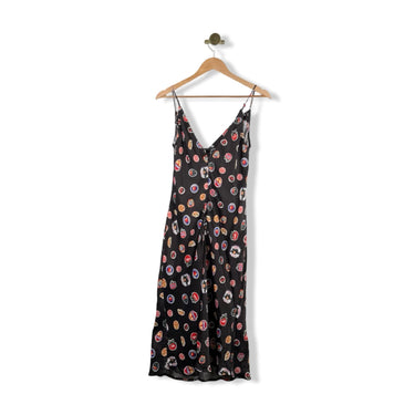 Maeve Cowl Neck Slip Midi Dress