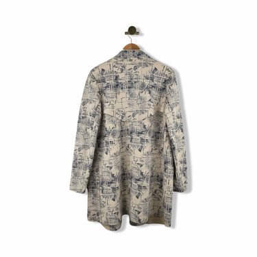 Solitare Rose Print Trench