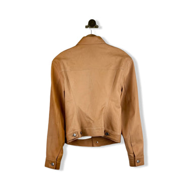 Helmut Lang Leather Button Down Jacket