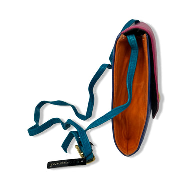 Vintage R.J. Graziano Colorblock Envelope Crossbody Clutch