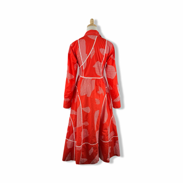 Lovebirds Poplin Tiered Maxi Dress