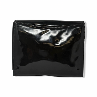 Salvatore Ferragamo Gancini Patent Leather Shoulder Bag