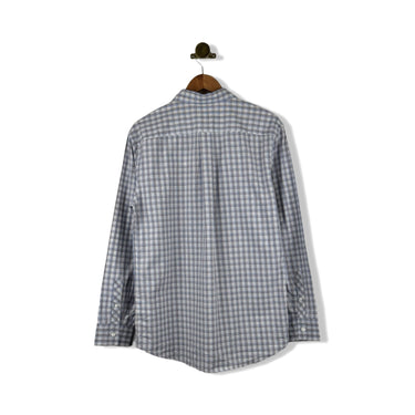Billy Reid Windowpane Plaid Hutcheson Sport Shirt