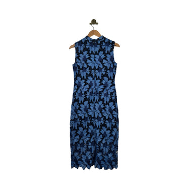Shoshanna Embroidered Cutout Floral Dress