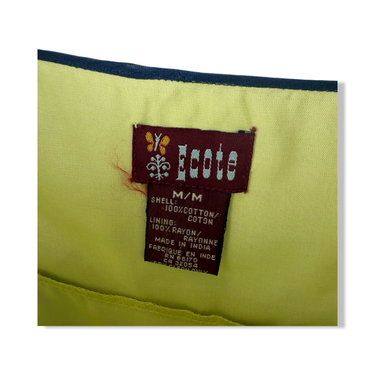 Vintage Ecote Contrast Lining Dress