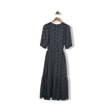 Draper James Sheer Patterned Dress