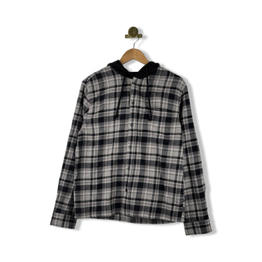 Edgar + Ash Hooded Flannel Shirt
