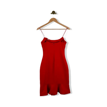 Likely Ruffle Trim Mini Dress