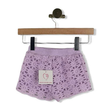 Design History Crochet Shorts