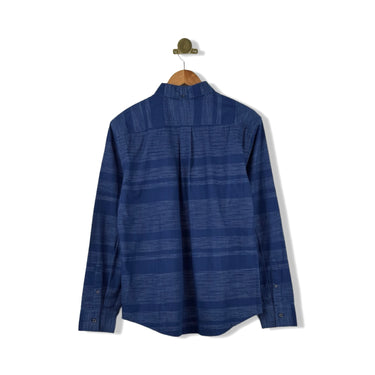 Billy Reid Indigo Gradient Tuscumbia Shirt