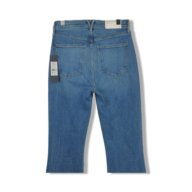 Veronica Beard Beverly Loafer High Rise Skinny Jeans