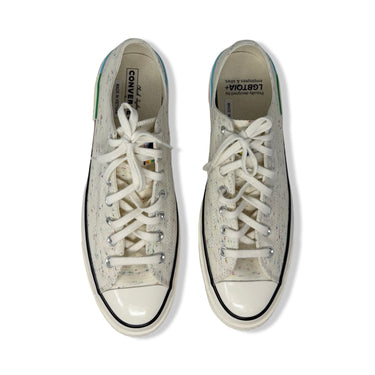 Converse New In Box Speckled Low Top Pride Sneakers
