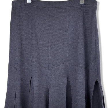 Vintage St. John Collection Flared Knit Skirt