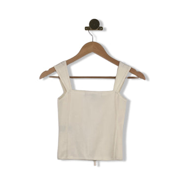 Ralph Lauren Black Label Lace Up Crop Top