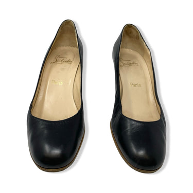 Christian Louboutin Wood Heel Pumps