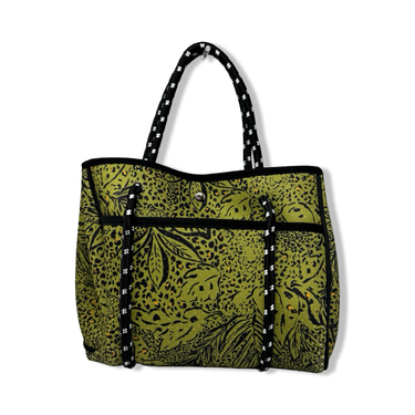 Patterned Neoprene Crossbody Bag