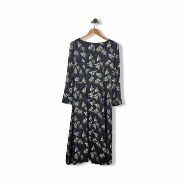 Vintage Cocoon Inc Patterned Dress