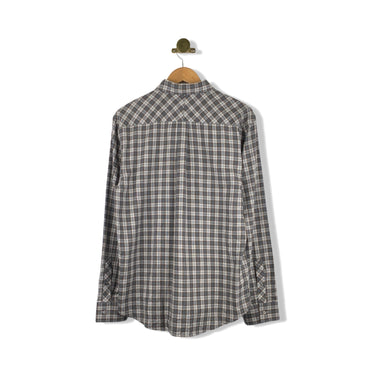 Billy Reid Herringbone Plaid John Shirt