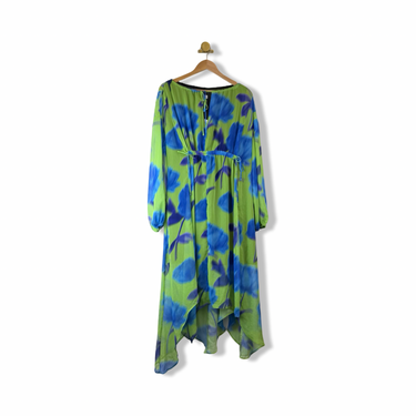 Top Shop Vibrant Watercolor Dress