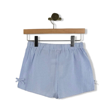 Kids Striped Bow Shorts