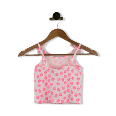 Design History Hibiscus Bow Tank Top