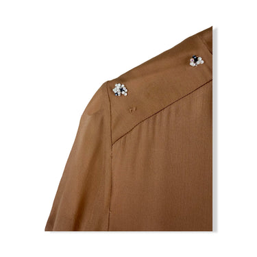 3.1 Phillip Lim Embellished Front Silk Top