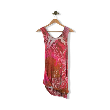 McQ by Alexander McQueen River Allover Drape Dress