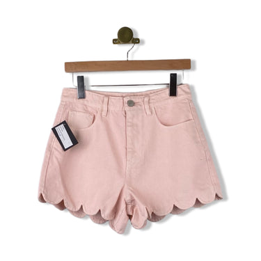 BLANKNYC Scallopped Short