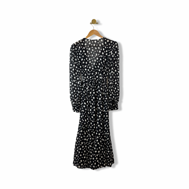 Reformation Polka Dot Wrap Dress