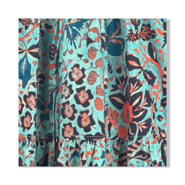 Ulla Johnson Floral Keyhole Dress